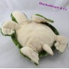 Plush green sea turtle stained 34 cm