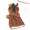 Doudou puppet horse GOKI brown 28 cm