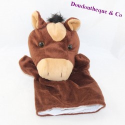 Doudou puppet horse GOKI brown