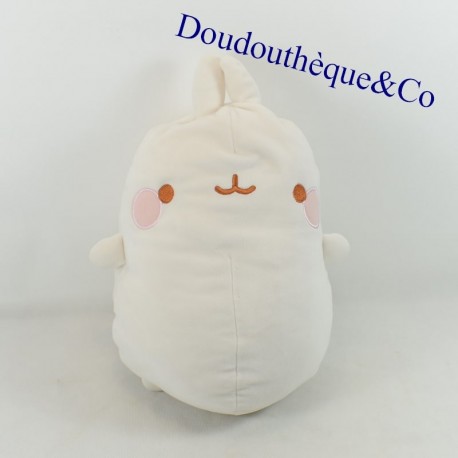 Plush rabbit TOMY MOLANG white hero of the cartoon 35 cm