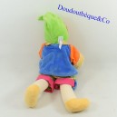 Activity plush clown COROLLA multicolored elf tie 40 cm