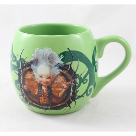 Mug Arthur et les Minimoys FUTUROSCOPE vert rond tasse céramique 13 cm