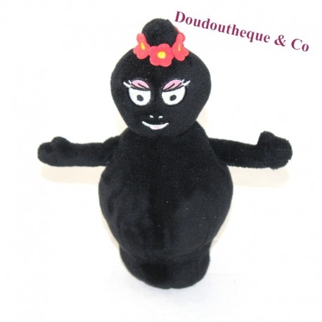 Peluche Barbamama JEMINI Barbapapa mamma nera 20 cm