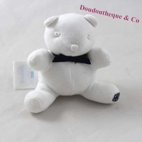 Teddy bear RALPH LAUREN white blue knot