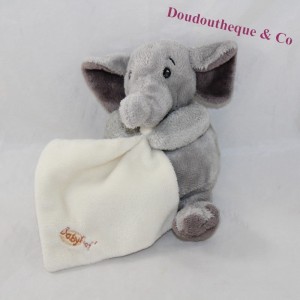 Doudou handkerchief elephant BABY NAT gray