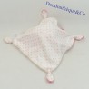 GEMO Katze Flache Decke Kapuzenhase Rosa Mond und Sterne 20 cm