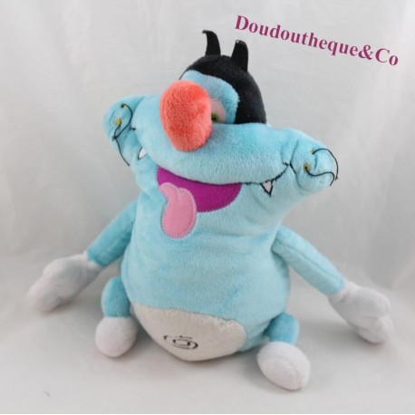 Plush cat LANSAY Oggy and cockroaches Plush cat LANSAY Oggy and cockroaches