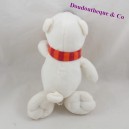 Teddy bear GMBH sciarpa a righe bianche