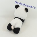 Peluche Kiki SEKIGUCHI Monchhichi Le petit panda noir et blanc 16 cm