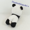 Peluche Kiki SEKIGUCHI Monchhichi El pequeño panda blanco y negro 16 cm