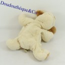 Doudou chien NICOTOY The Baby Collection beige crème 23 cm