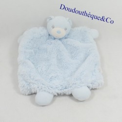Doudou puppet bear KALOO Pearl light blue 24 cm
