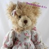 Teddy bear LOUISE MANSEN floral dress