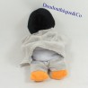 Pingüino títere Doudou AU SYCOMORE gris 25 cm