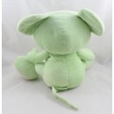 Plush mouse ORCHESTRA green sitting seams 25 cm