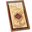 Coffret carte du Maraudeur THE NOBLE COLLECTION Harry Potter cadre bois + carte 46 cm