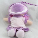 Plush doll Lavandine ENESCO purple hair wool