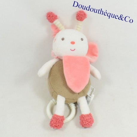 Musikalischer Kuschelfalter BABYSUN pink und Maulwurf 22 cm Musikalischer Kuschelfalter BABYSUN pink und Maulwurf 22 cm