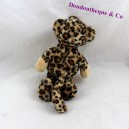 Plush leopard NICI brown spots black