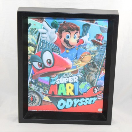 Cadre 3D Super Mario Odyssey NINTENDO Pyramid International lenticulaire 29 cm Cadre 3D Super Mario Odyssey NINTENDO Pyramid International lenticulaire 29 cm