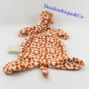 Doudou flat giraffe KIMBALOO stains brown beige 32 cm