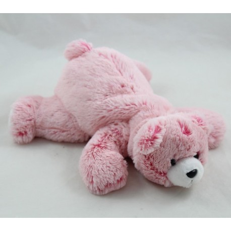 Teddy bear CREATIONS DANI chiné pink elongated 22 cm