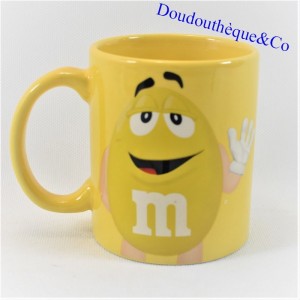 M&M'S Keramik Gelber Becher 10 cm