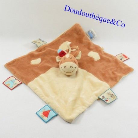 Doudou Flachpferd NOUKIE'S Kaya und Indian Pinto braun 30 cm Doudou Flachpferd NOUKIE'S Kaya und Indian Pinto braun 30 cm