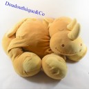 Plush XXL Kirafu rhinoceros NOUKIE'S colección beige savannah 110 cm