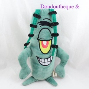 Peluche personnage Plankton PLAY BY PLAY Nickelodeon Bob l'éponge