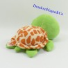 Plush turtle TY JURATOYS green and brown big eyes 15 cm