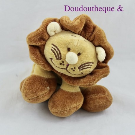 Doudou lion NOUKIE'S Savannah brown 18 cm - SOS doudou