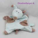 Doudou flat dog ORCHESTRA blue brown
