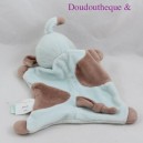 Doudou flat dog ORCHESTRA blue brown