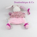Doudou rabbit puppet DOUDOU ET COMPAGNIE Cherry pink mauve DC3080