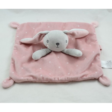 Blanket flat rabbit SIMBA TOYS pink stars attachment nipple 24 cm
