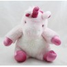Unicorno di peluche RODADOU RODA rosa bianco ali lucide 26 cm