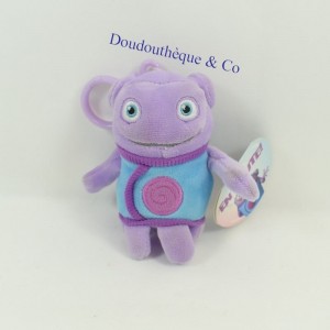 Peluche Portachiavi Oh ON THE WAY DREAMWORKS alieni extraterrestri viola 11 cm