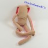 Doudou coniglio DPAM rosa e tortora gambe lunghe Dallo stesso allo stesso 37 cm