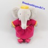 Plüsch Elefant Celestial IDEAL Babar rosa Kleid 23 cm