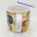 Ceramic mug Cleopatra and Cesar of Asterix and Obelix cup Hello 9 cm