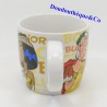 Keramikbecher Kleopatra und Cesar von Asterix und Obelix Tasse Hallo 9 cm