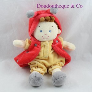 Boy's plush toy NICOTOY Ladybug red yellow