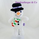Plush snowman MILKA striped scarf