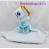 Doudou handkerchief lion CHILDREN'S WORDS silver blue 19 cm NEW