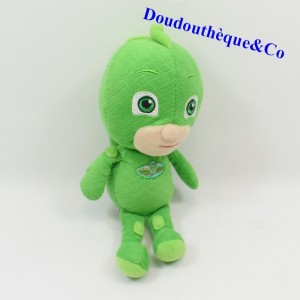 Peluche Gluglu Pyjamasques vert Greg le super-héros Gluglu 22 cm