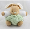 Doudou Kugelhase KALOO Feder grün patapouf medium 18 cm