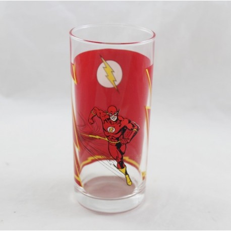 Verre transparent DC Comics Flash Gordon rouge super héros 13 cm