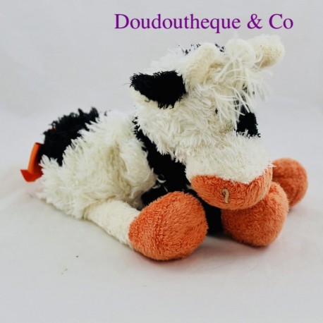 Cow plush TRUDI white black