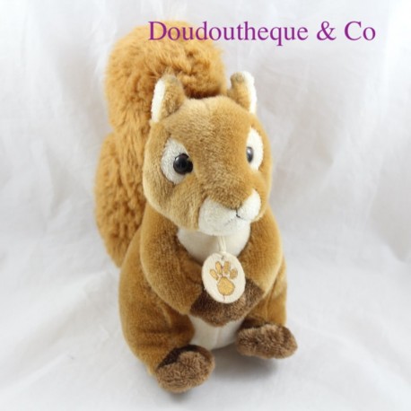 Plush squirrel AMIPLUSH Ami Plush brown